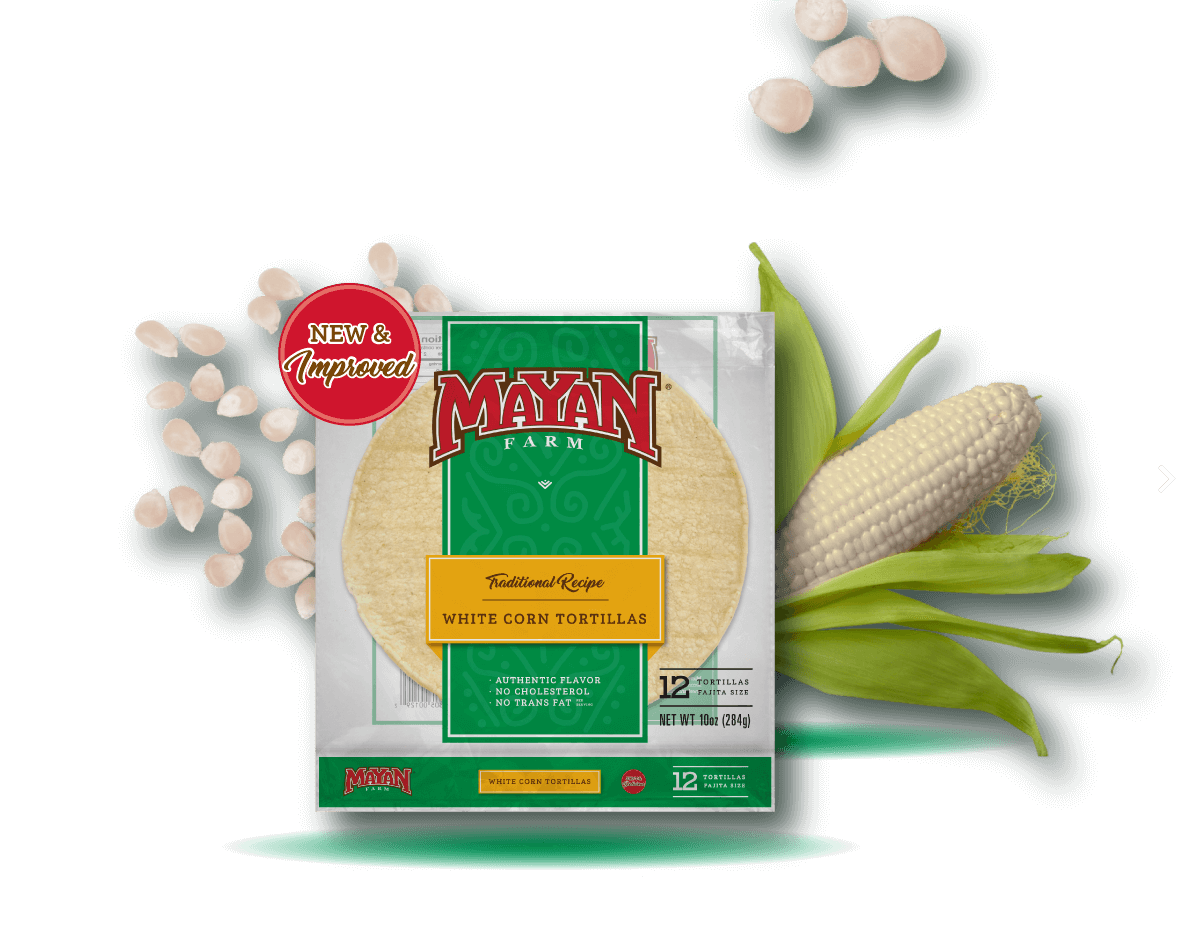 Authentic Mexican White Corn Tortillas | Mayan Farm